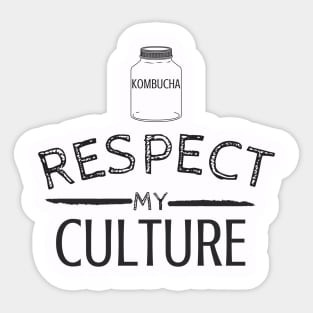 Respect Kombucha! Sticker